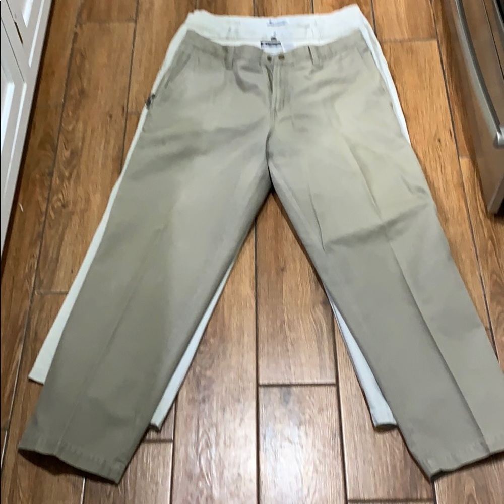 Columbia 36x32  1 tan/ 2 sand men’s pants